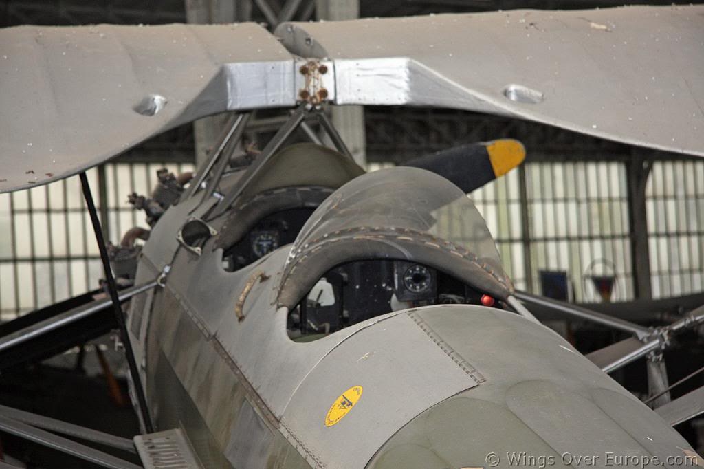 Morane-Saulnier M.S. 315 F-BCNT cn 350 conservado en el Museo del Ejército y de Historia Militar de Bruselas, Bélgica