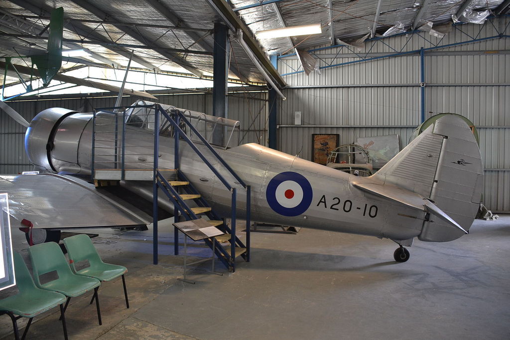 Commonwealth CA-1 Wirraway conservado en el Australian National Aviation Museum