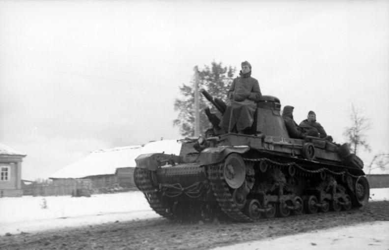 Un Panzerkampfwagen 35t en Rusia