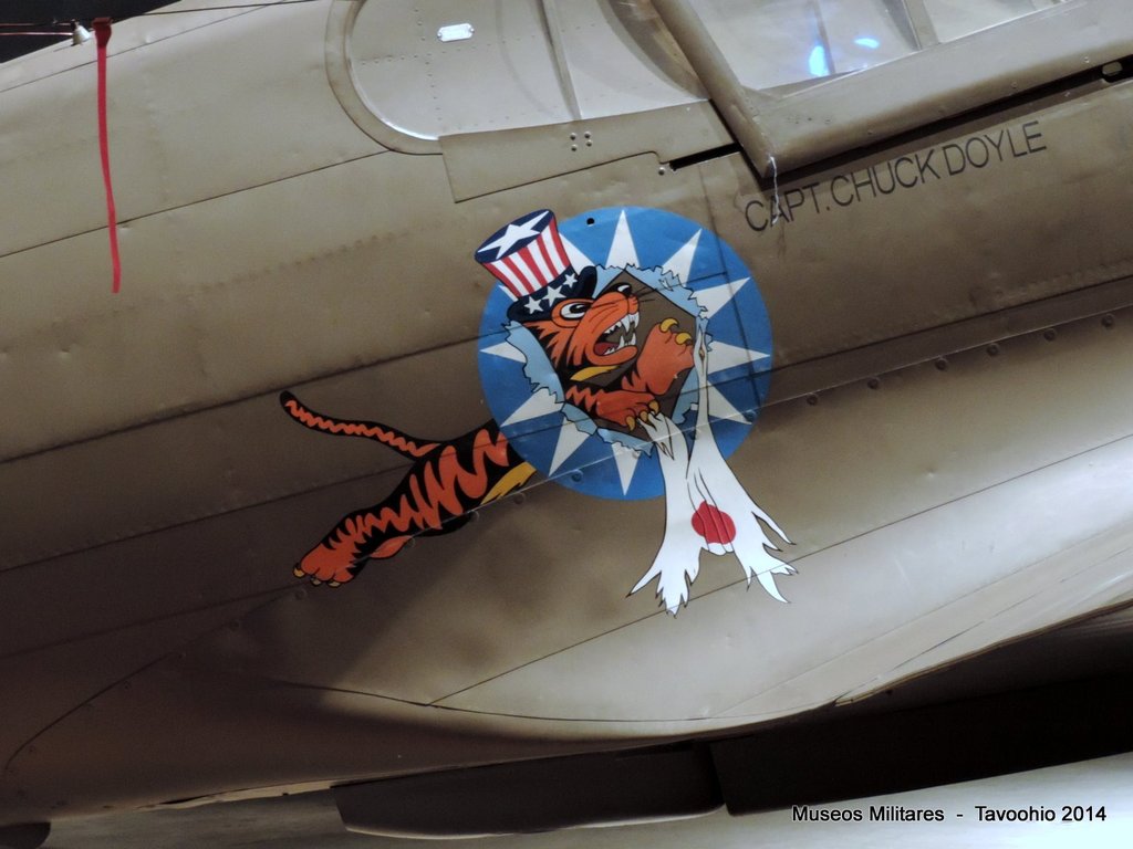 American Volunteer Group AVG or Flying Tigers - Curtiss P-40E Warhawk - National Museum of the United States Air Force