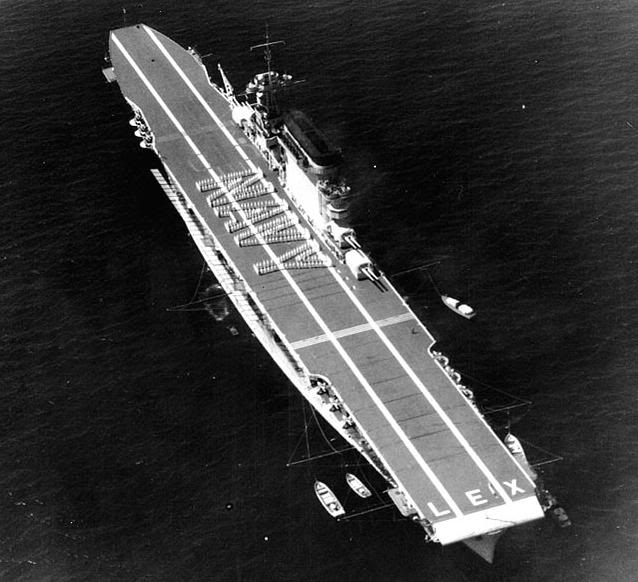 USS Lexington en 1936