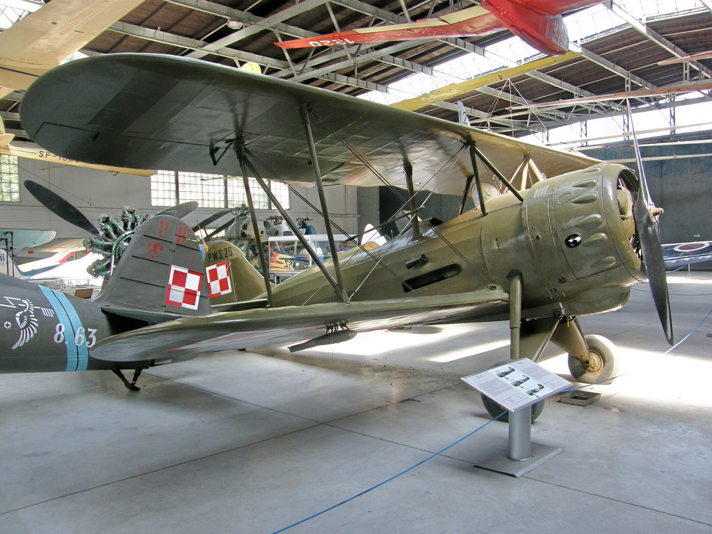 Un P.W.S 26 conservado en el Polish Aviation Museum