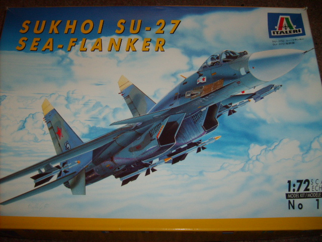 Italeri 1/72 Su27D Sea Flanker - COMPLETED - Sukhoi Flanker STGB ...