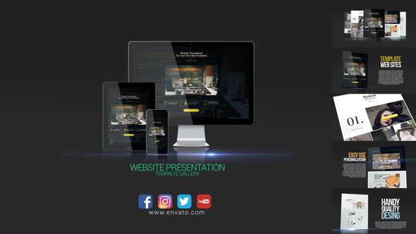 Videohive Website Presentation 19292817