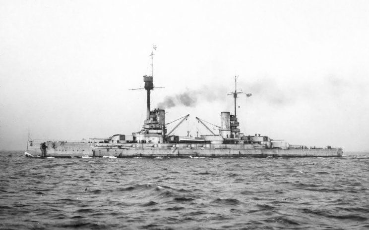 Acorazado Alemán SMS Friedrich der Grosse 1911