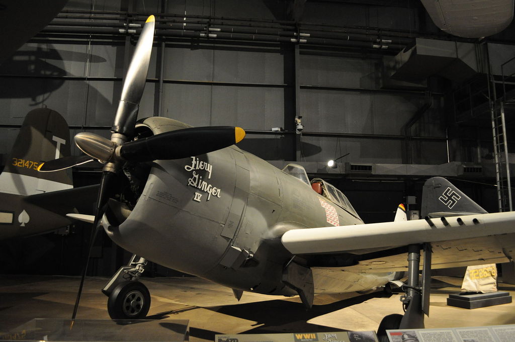 Republic P-47D Thunderbolt Nº de Serie 42-23278 conservado en el National Museum of the United States Air Force en Dayton, Ohio