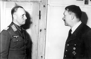 Fotografía de Rommel y Hitler