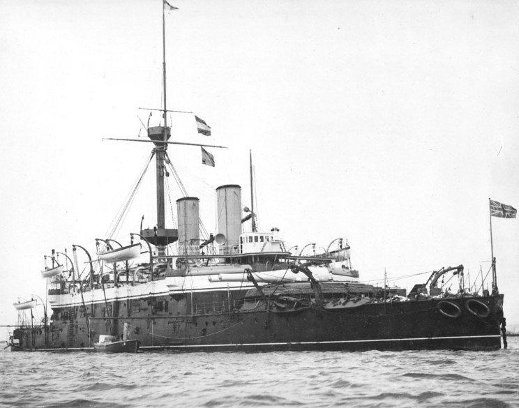 Acorazado Británico HMS Rodney 1884