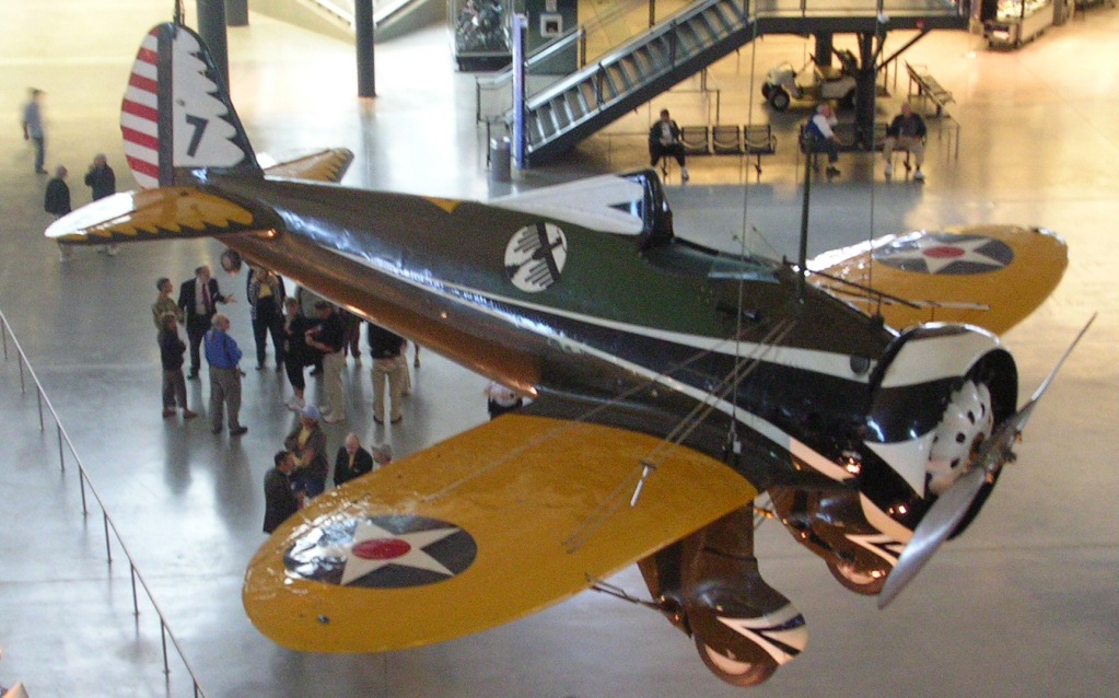 P-26A Nº de Serie 1911 33-135, conservado en el Smithsonian Air and Space Museum de Washington, D.C