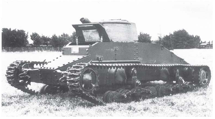 A11E1, prototipo del carro de Infantería Mark I