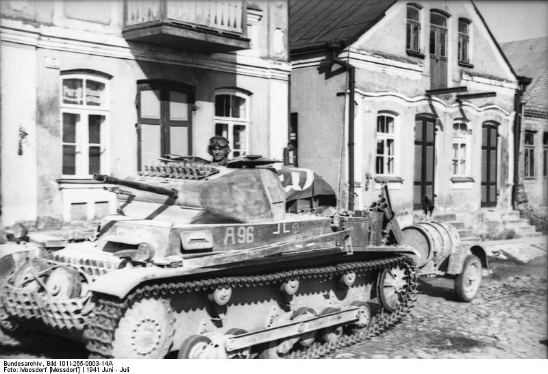 Panzerkampfwagen II en Rusia, verano de 1941