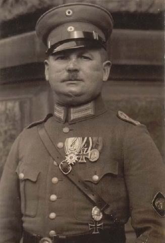 Ernst Röhm durante la Primera Guerra Mundial