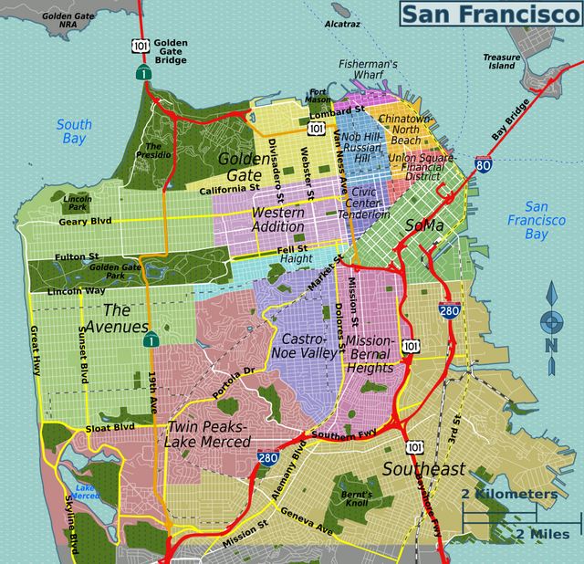 Recorriendo San Francisco - Por el Oeste de EE.UU (1)