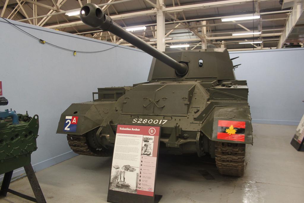 Archer conservado en el Tank Museum, Inglaterra