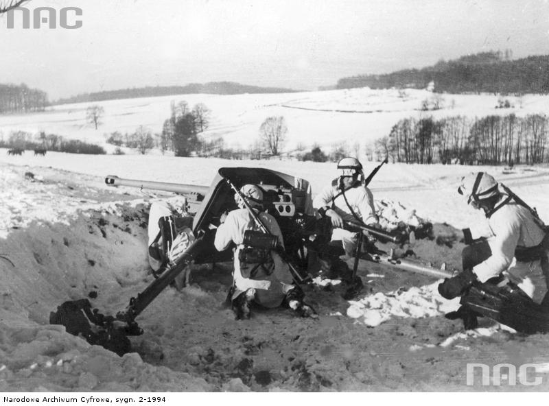 Pak 38 durante la batalla de Narva en marzo de 1944