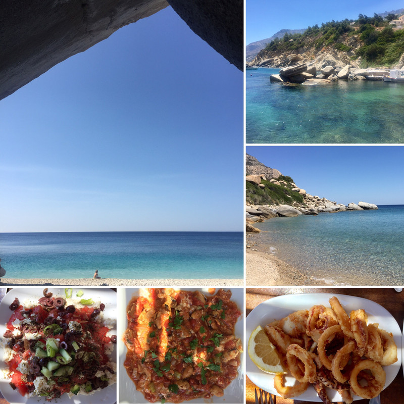 Azuleando en las mejores aguas para decir adios - Azuleando la vida: Patmos, Lipsi e Ikaria (2)