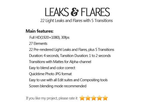 Leaks & Flares - 1