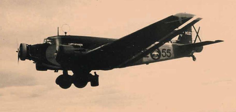 Ju 52 3m Nacional, llamado Capitán Haya