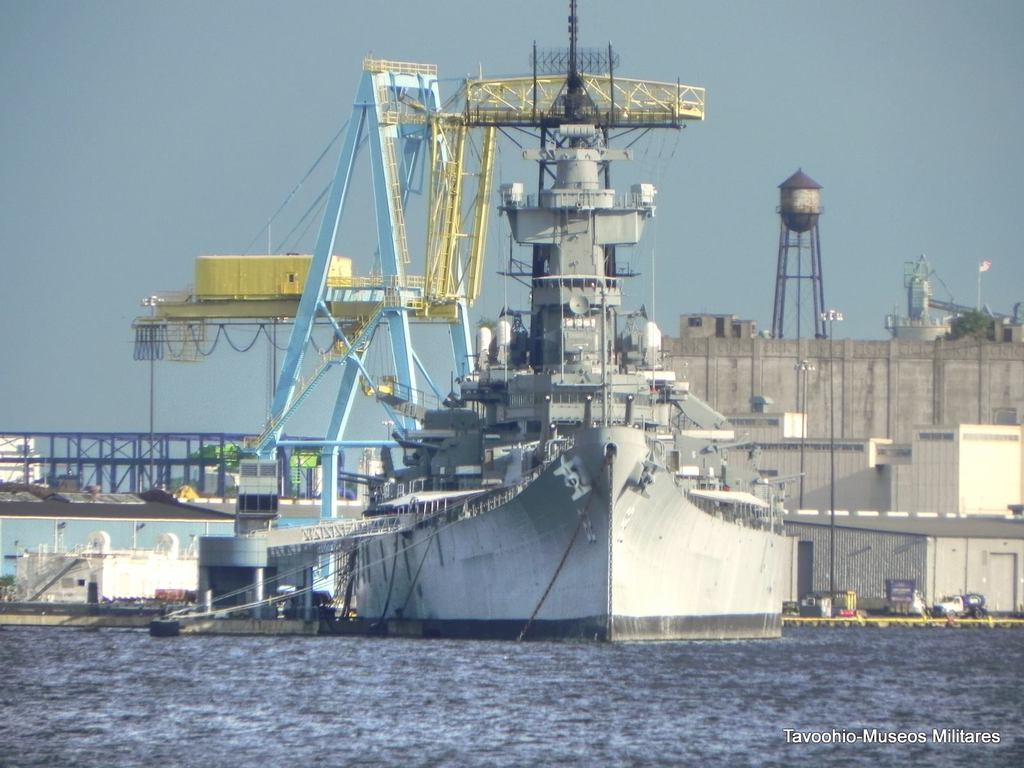 USS New Jersey BB-62 - at USS New Jersey