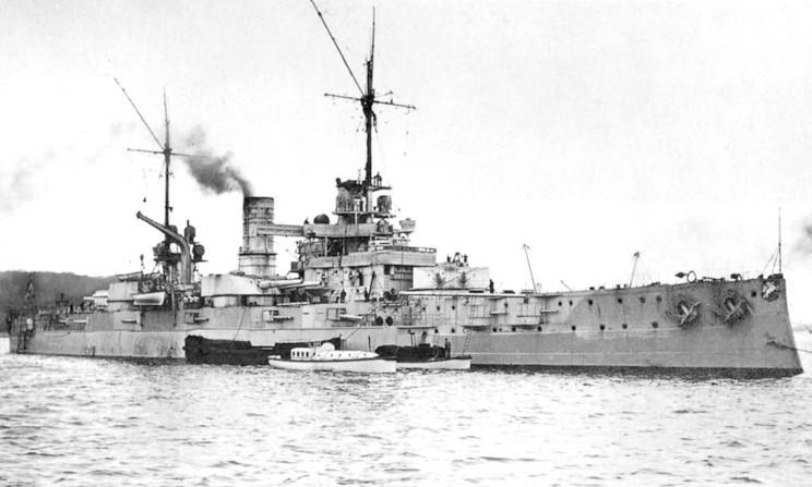 Acorazado Dreadnought Alemán SMS Nassau 1907