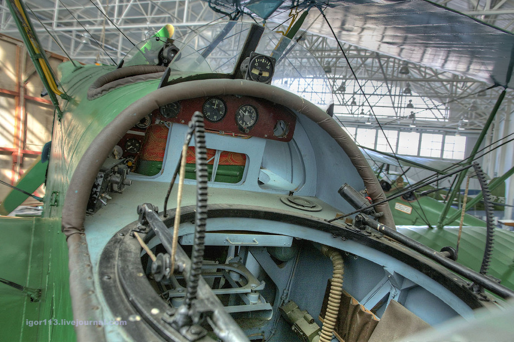 Polikarpov R-5 conservado en el Central Air Force Museum Monino en Rusia