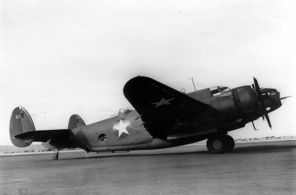 Un Lockheed B-37 de la USAAF en 1943