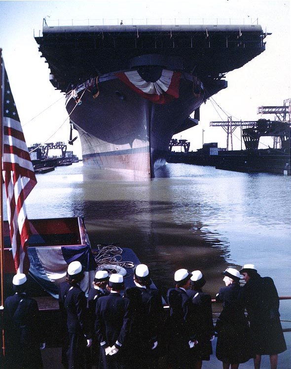 Botadura del USS Franklin
