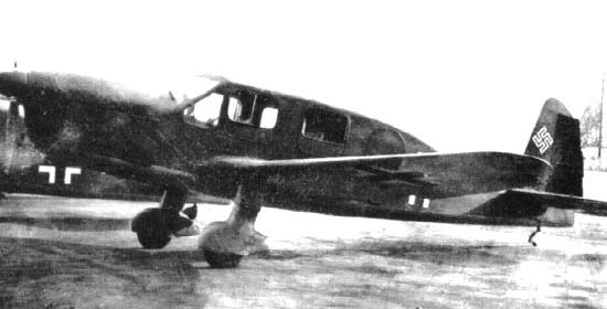 Un C.650 capturado por los alemanes