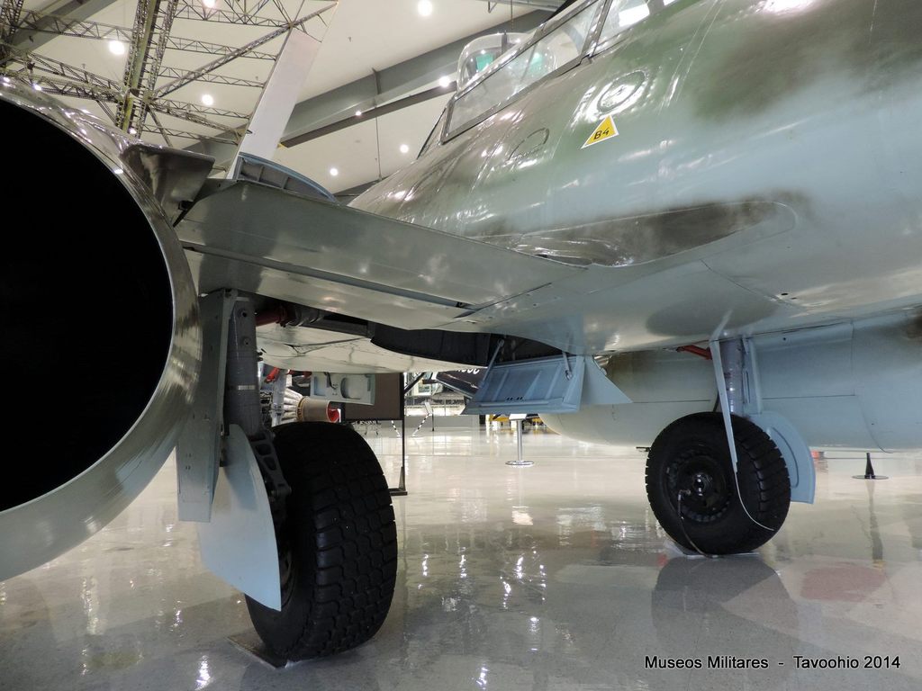 Messerschmitt Me 262 B-1a two-seat - WWII - National Naval Aviation Museum