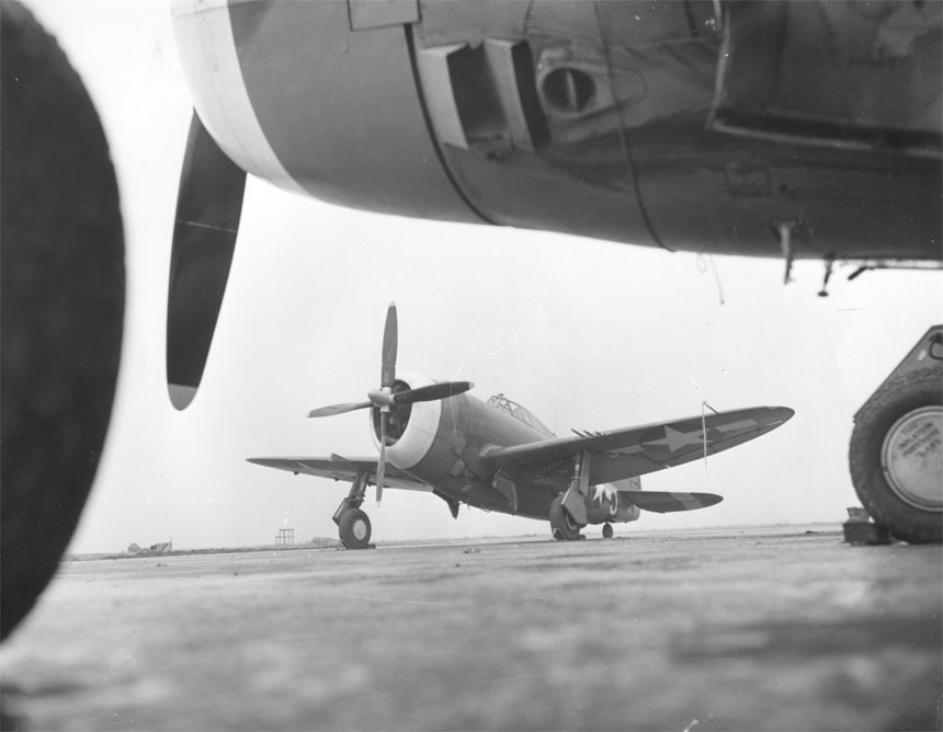 P-47 Thunderbolt en 1943