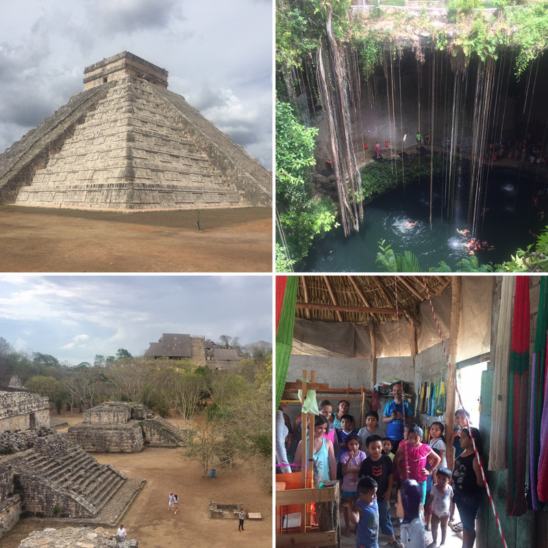 Nuestro sueño maya - Blogs de Mexico - Día 4: Adentrándonos en la península del Yucatán. Chichén Itza, Ik Kil, Ek Balám (4)