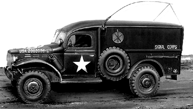 Ambulancia Doge WC-54 del Cuerpo de Señales de los EE.UU