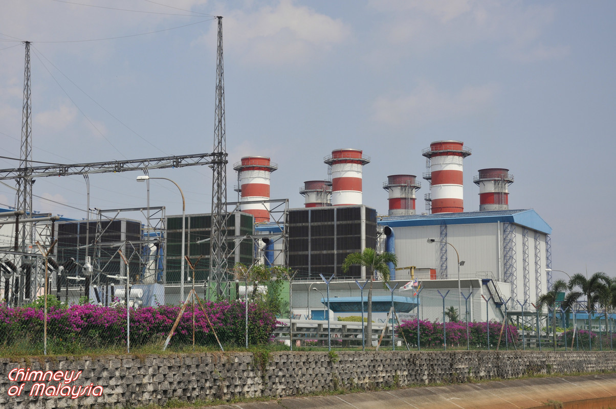 Chimneys of Malaysia: Chimneys of Kuala Langat Power Plant