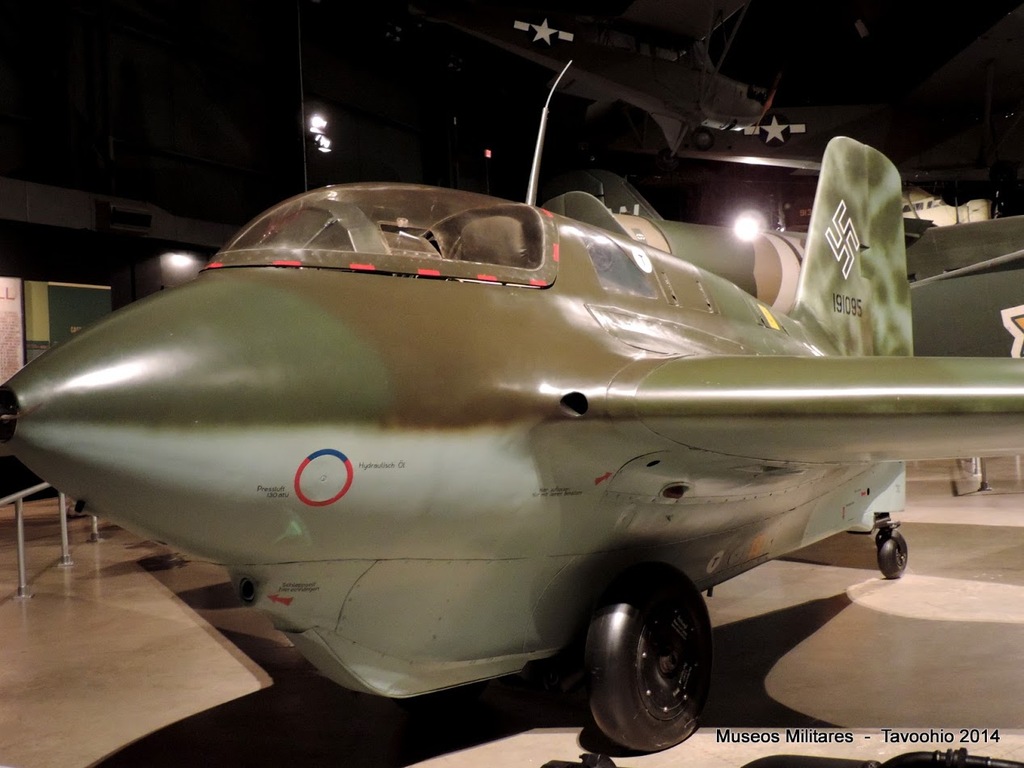 Messerschmitt Me 163B Komet - Museo Nacional de la Fuerza Aérea, Dayton, Ohio