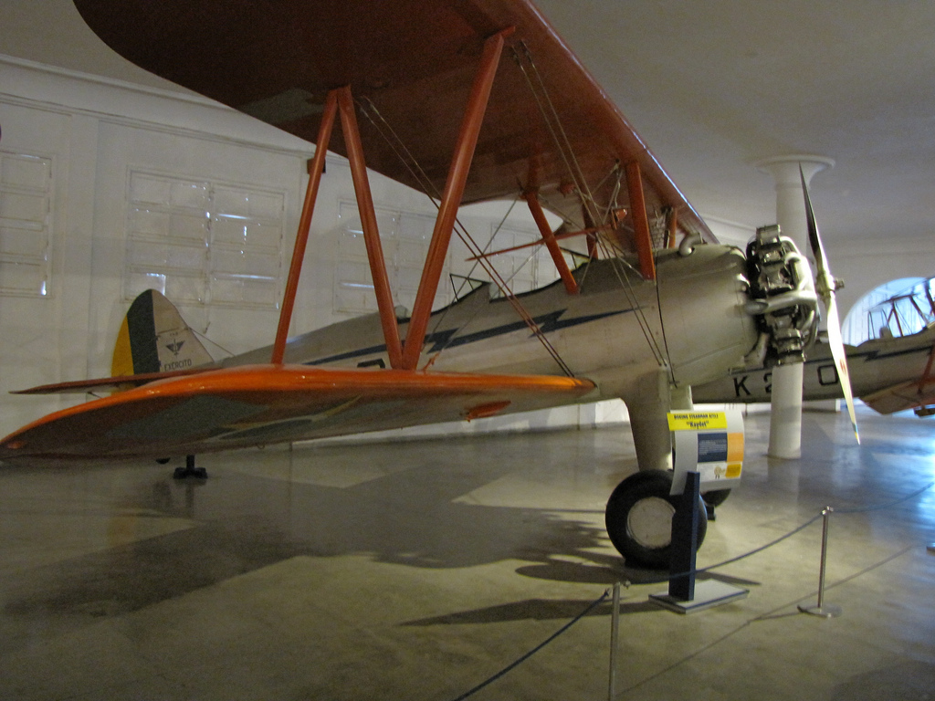 Stearman A75L3 conservado en el Museo Aeroespacial de Rio de Janeiro, Brasil