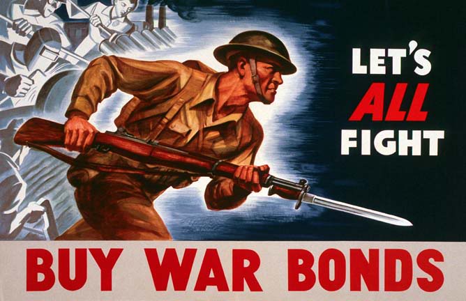 Carteles de propaganda con M1 Garand