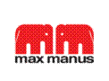 Logo actual de la empresa Manus AS, la cual se dedica a la comercialización e instalación de tecnología de la comunicación