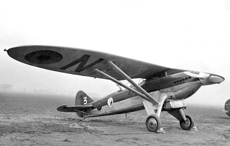 Renard R.31 N-3 perteneciente al Escuadrón 9 V 1AE en el Aeródromo de Evere, en la década de los años treinta