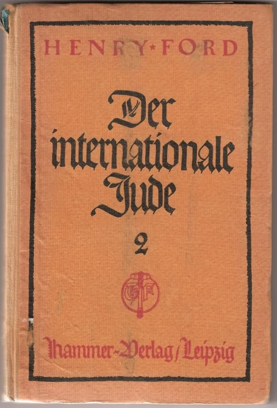 The International Jew, escrito por Henry Ford traducido al alemán