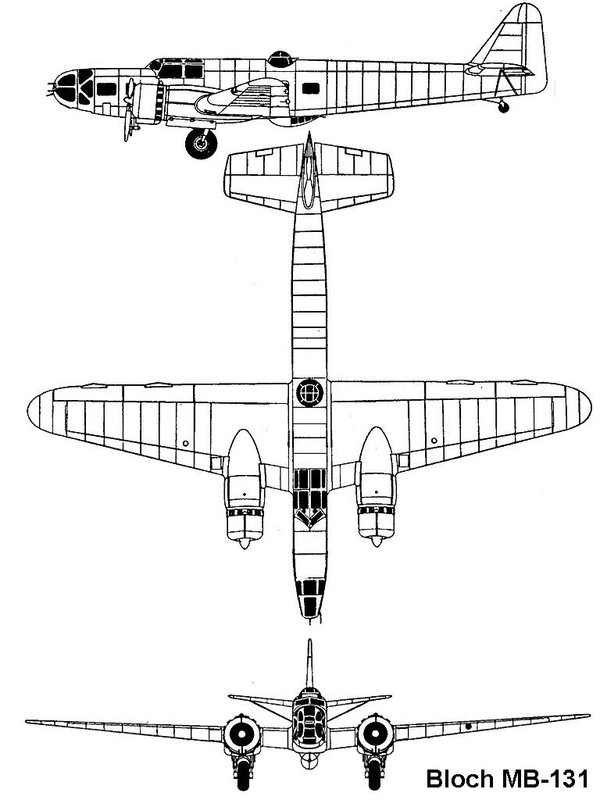 Perfil del Bloch MB.131