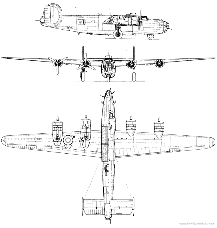 Perfil del Consolidated B-24 Liberator
