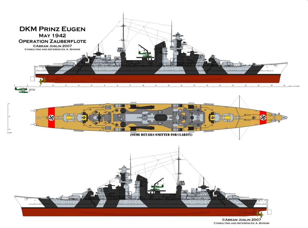 Crucero Pesado alemán Prinz Eugen