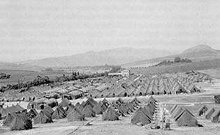 Hospital de campo cerca a Constantine en Argelia, 1943
