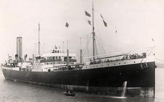 Mercante Británico SS Conch
