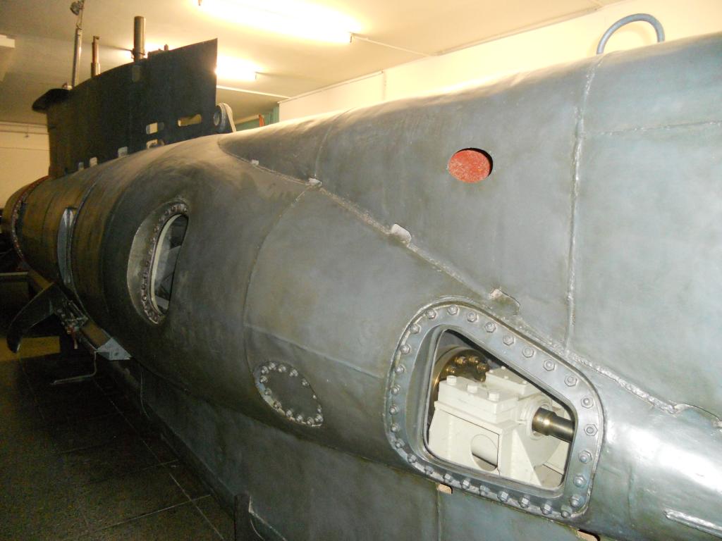 Mini Submarino alemán serie Seehund