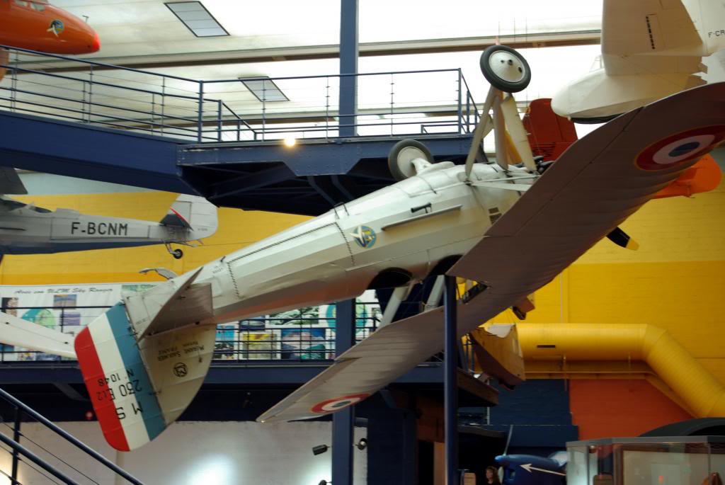 Morane-Saulnier MS.230 conservado en el Musée de lAir et de lEspace, Le Bourget, Paris, France