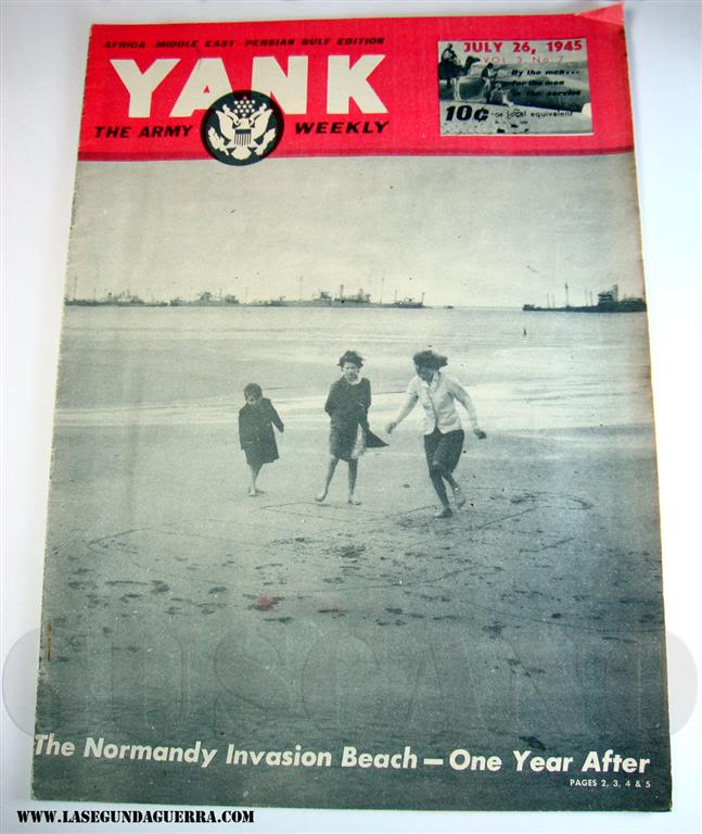 Portada de YANK del 26 de julio de 1945