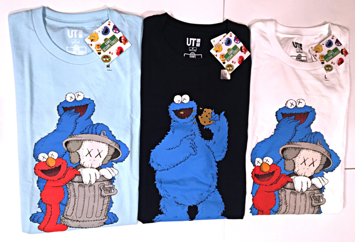 sesame street shirts uniqlo