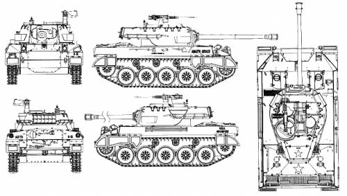 Características de un M18 Hellcat