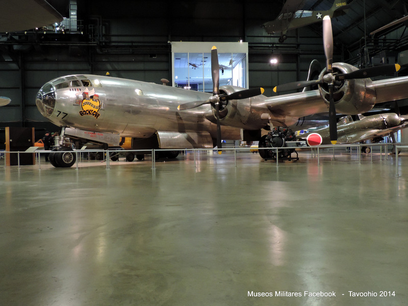 B-29 Bockscar. Museo de la Fuerza Aérea en Dayton, Ohio